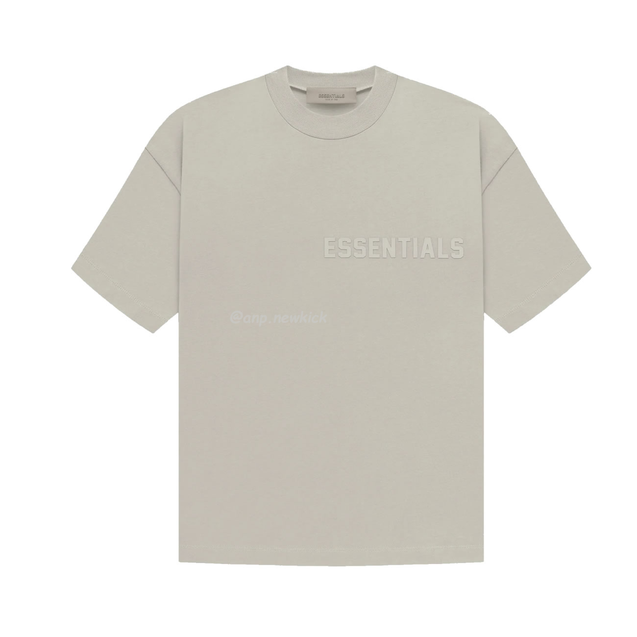 Fear Of God Essentials Fog Logo Letter Short Sleeve T Shirt Plum Purple (12) - www.newkick.vip